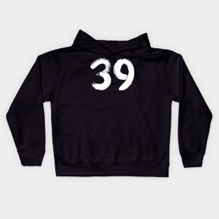 Number 39 Kids Hoodie